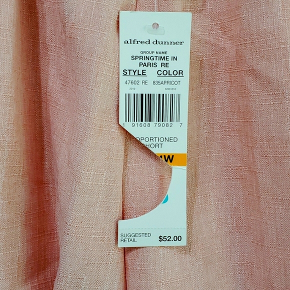 Alfred Dunner Women's Proportioned Short Wide Leg Pant, Size 24W, NWT - Picture 3 of 9